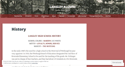 Desktop Screenshot of langleyalumni.org